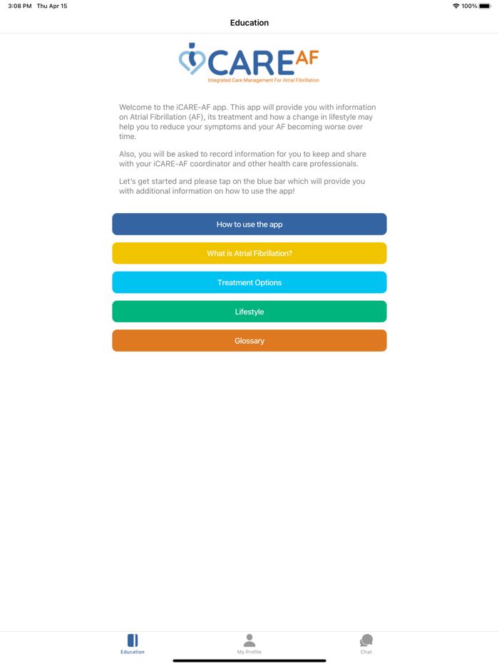 University of Adelaide iCareAF