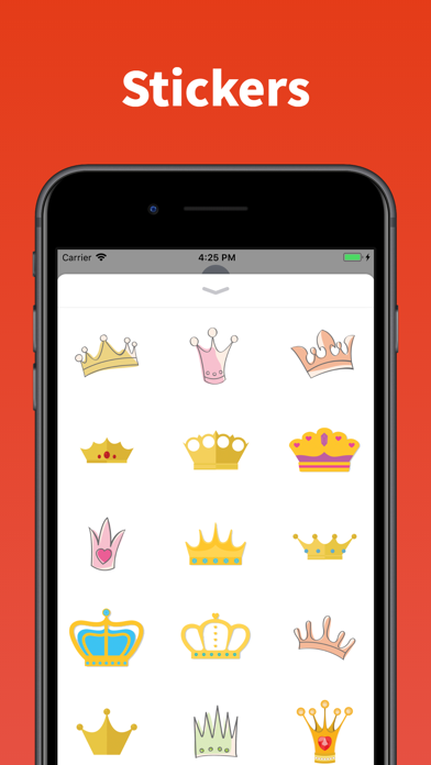 Cute Crown - stickers & emoji Screenshot