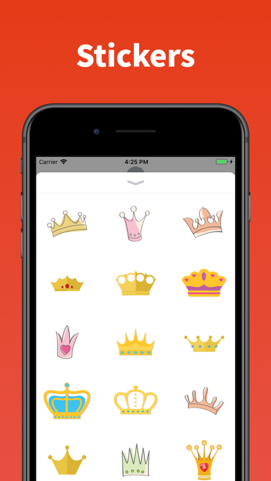 Cute Crown - stickers & emojiのおすすめ画像1