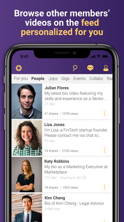 Haloed: Professional Network screenshot-3