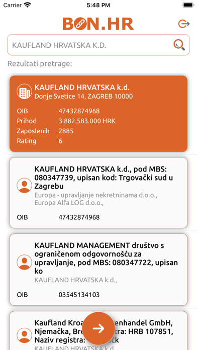BON.hr Screenshot