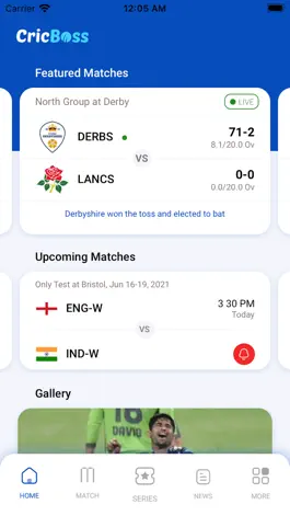Game screenshot Cricboss : Live Cricket Score mod apk