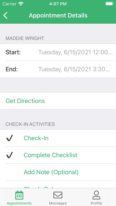 HZCaregiver Screenshot