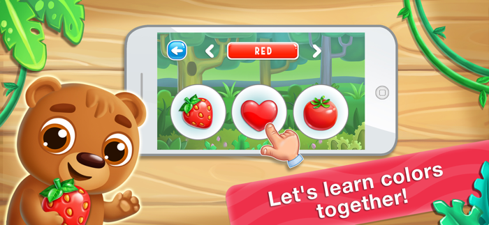 Games for learning colors 2 and4