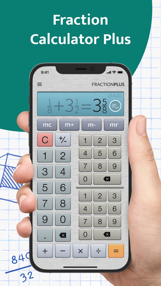 Fraction Calculator PRO #1 - 5.7.2 - (iOS)