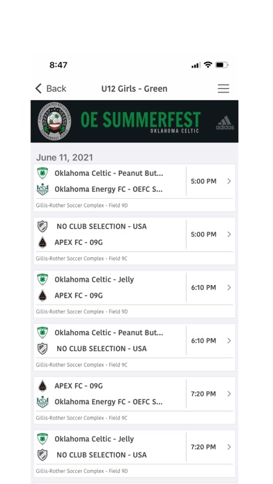 Screenshot #2 pour OE Summerfest