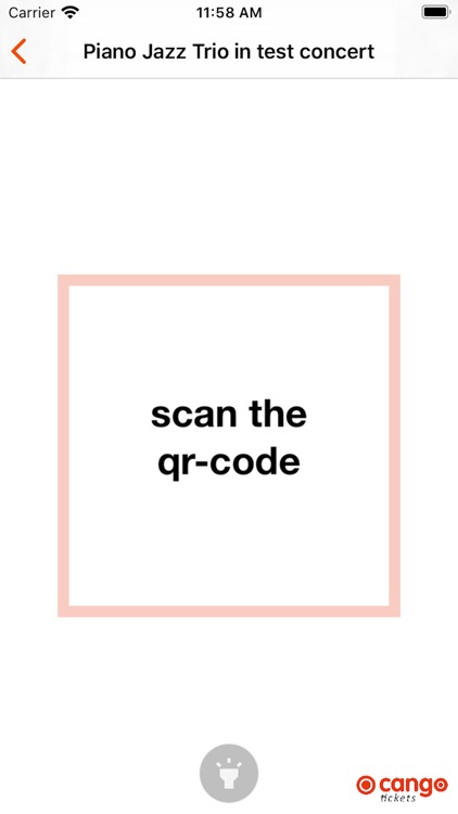 Cango Tickets Scanner