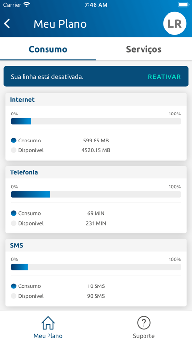 Unilink Telecom Screenshot