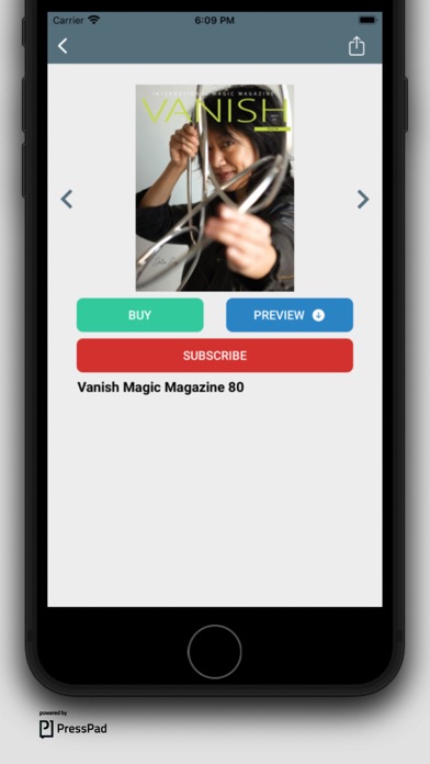 Vanish - Magic Magazine Screenshot
