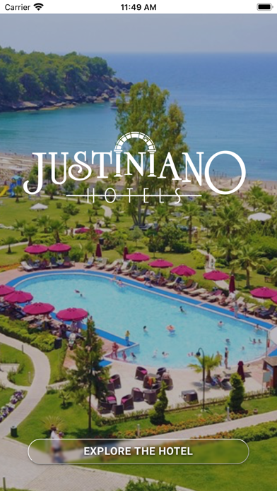 Justiniano Hotels Screenshot