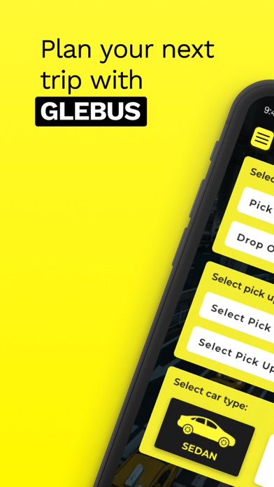 GLEBUS CABS Screenshot 1 - AppWisp.com GLEBUS CABS Screenshot 1 - AppWisp.com