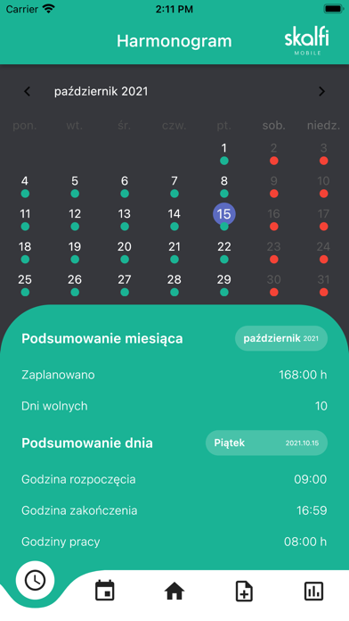 Skalfi mobile Screenshot