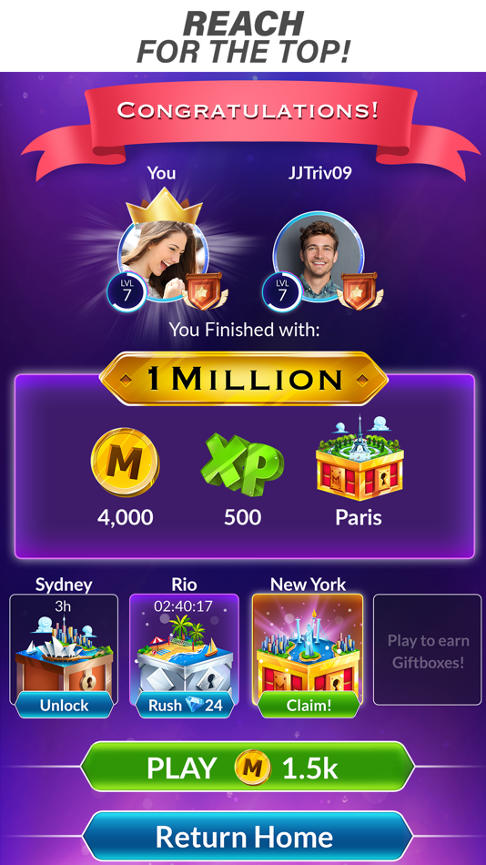#4. Millionaire Trivia: TV Game (iOS) 由: Uken Inc.