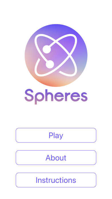 Spheres App Screenshot
