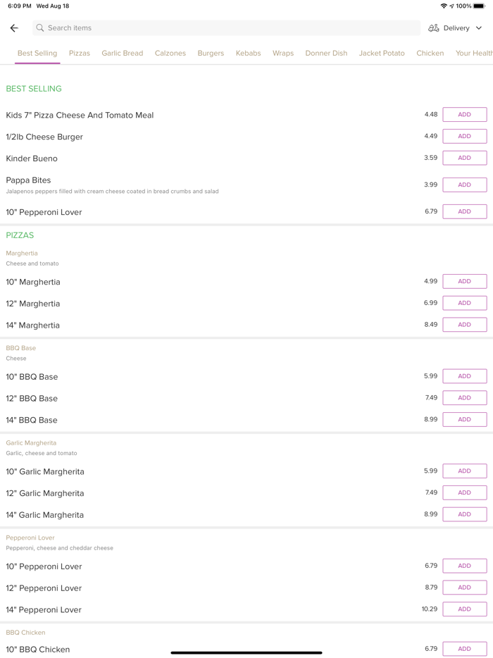 Picassos Pizza Wallasey