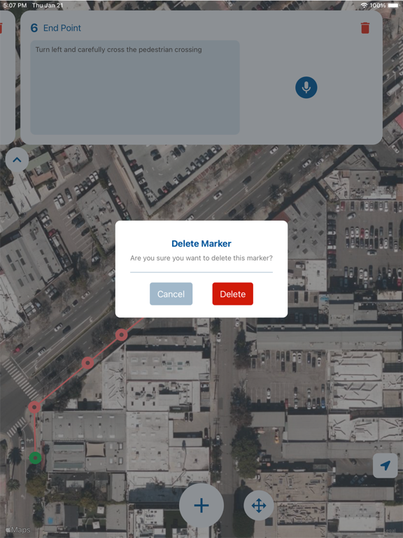 Screenshot #6 pour SafeRoute Creator