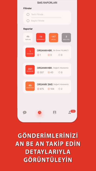 Organik SMS Kurumsal Toplu SMS Screenshot