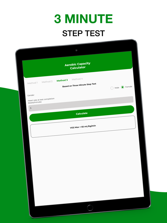 Screenshot #6 pour Aerobic Capacity Calculator