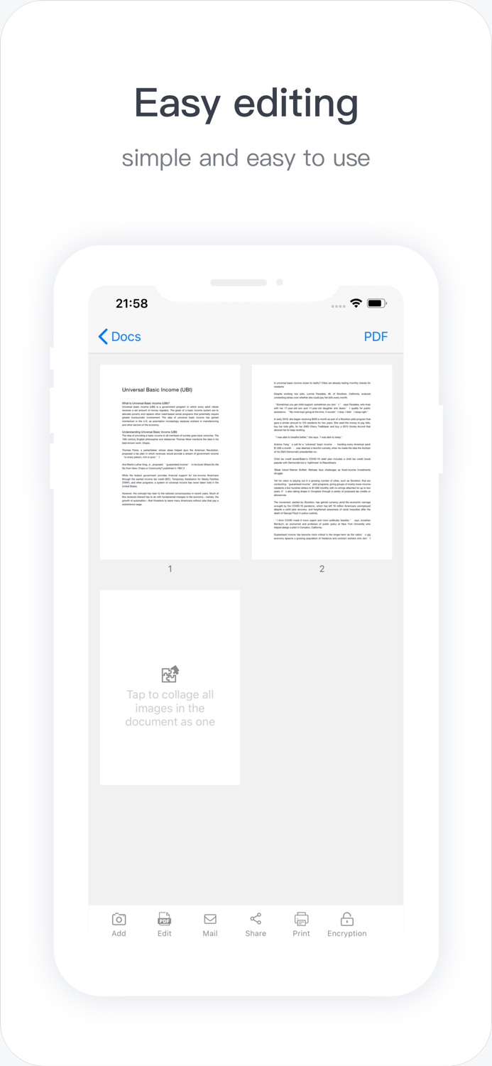Scan - Document Scanner App