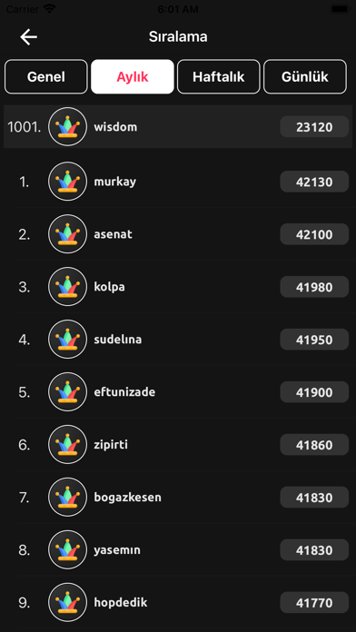 Rekabet - Bilgi Yarışması Screenshot