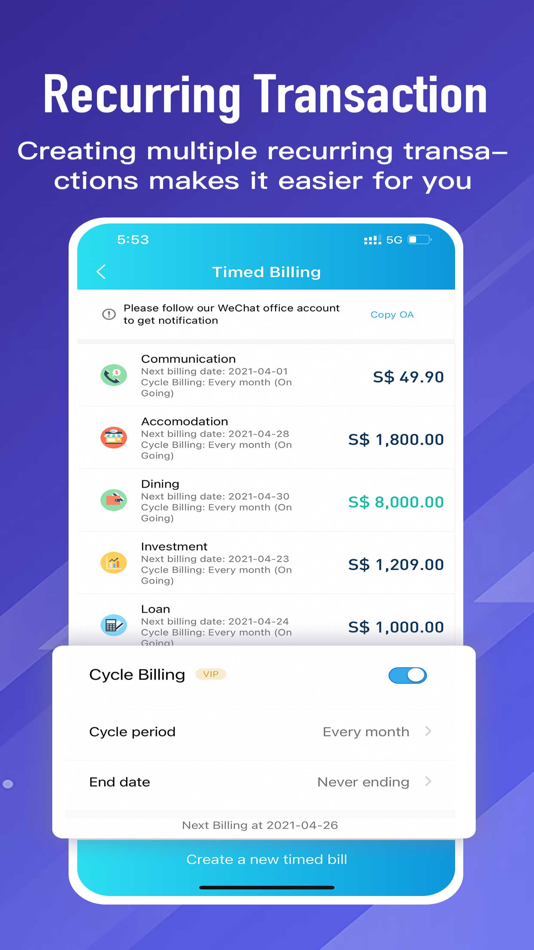 #4. CoMoola - Magic Money Tracker (iOS) Podle: BESTRIE PTE LTD