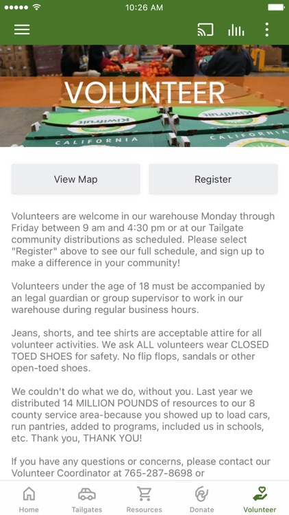 Second Harvest Food Bank ECI