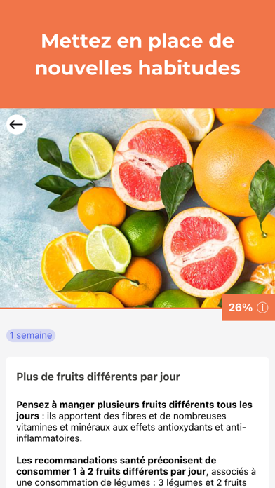 1Food1Me Nutrition & Biologie Screenshot