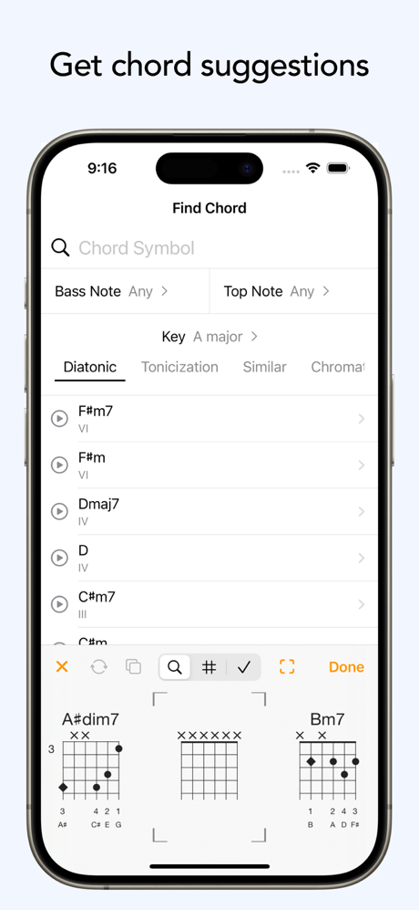 ChordMate 4 screenshot 2