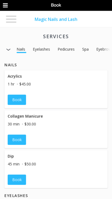 MagicNailsandLash Screenshot