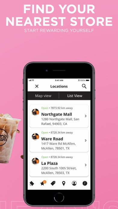 Gloria Jean's Coffees USA Screenshot