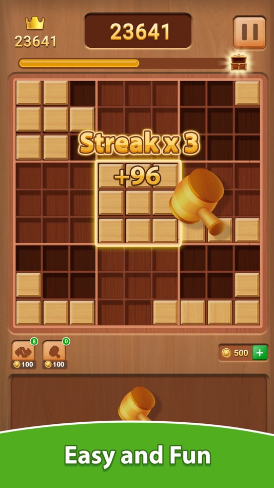 #4. Wood Block Puzzle - Brain Test (iOS) 由: Never Old PTE. LTD.