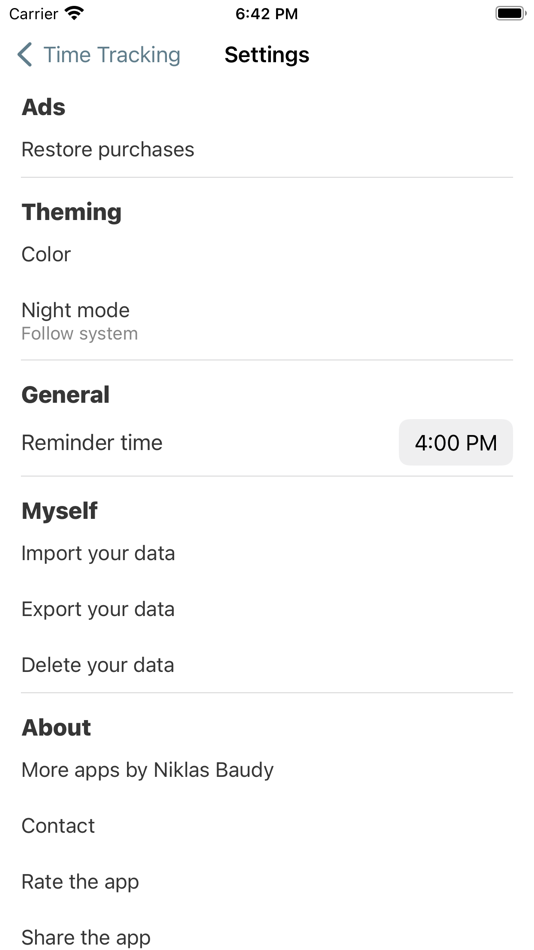 #6. Myself the App for yourself (iOS) Podle: Niklas Baudy
