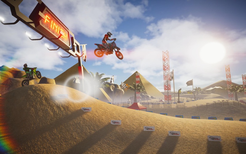MX Racing - Dirt Bike Wheelie. Screenshot
