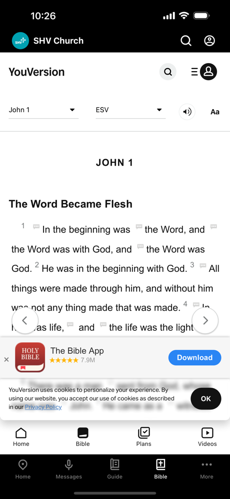 SHV Church App screenshot 4