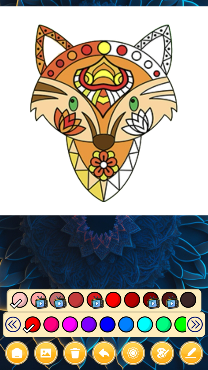 Mandala Art Coloring Games