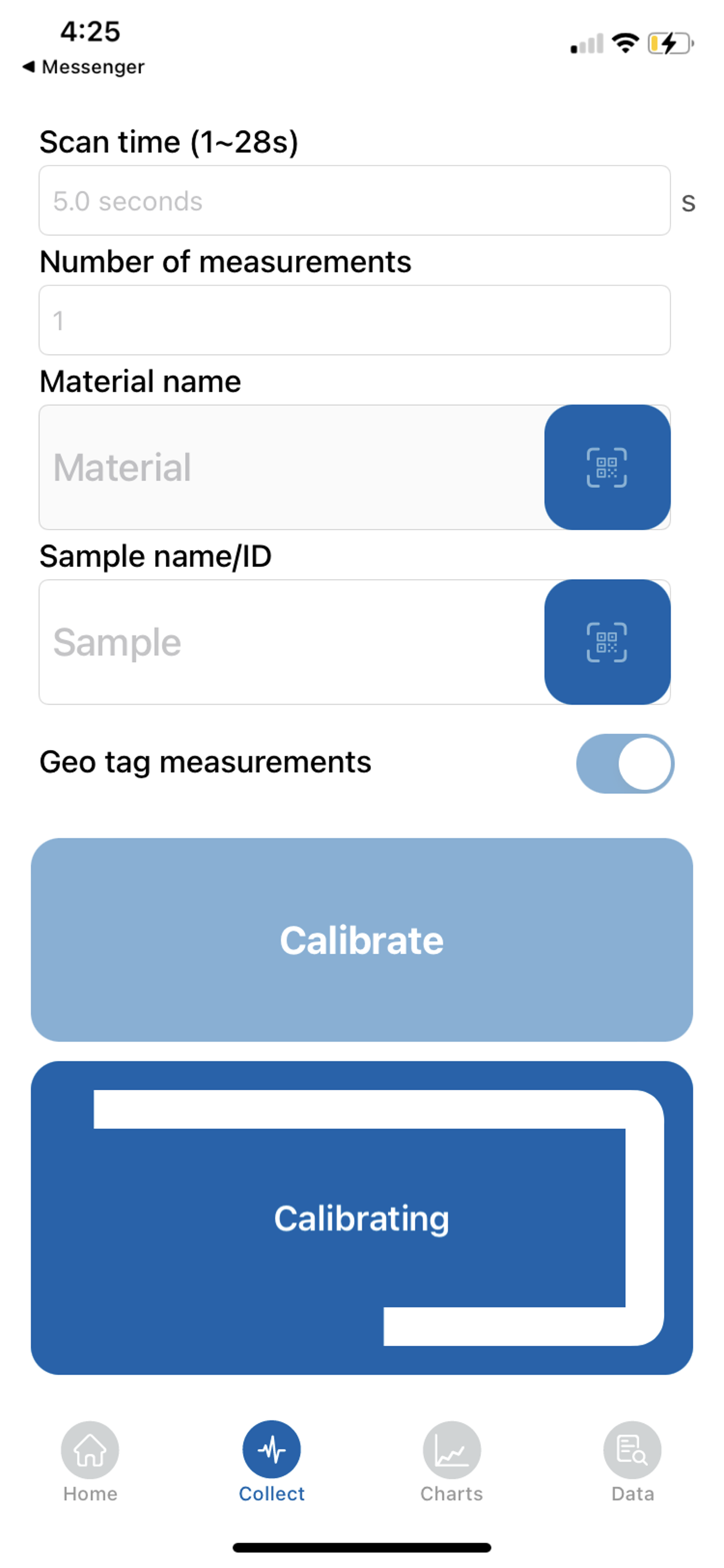 NeoSpectra Collect App