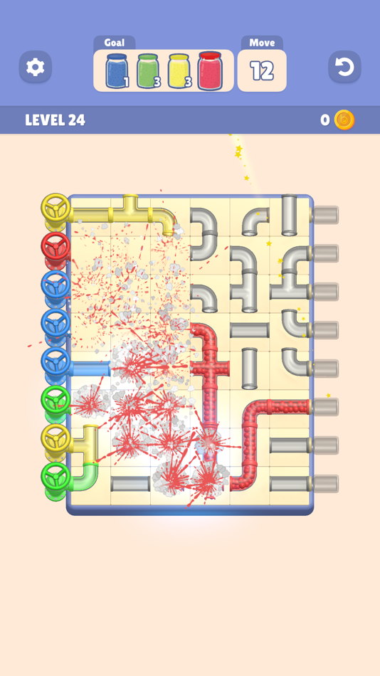 #4. Pipe Twist 3D (iOS) 来自: Brew Games