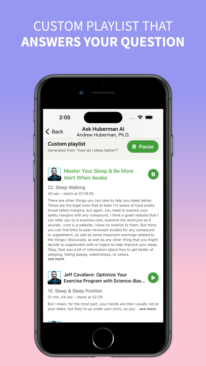 Podracer AI Podcast Player