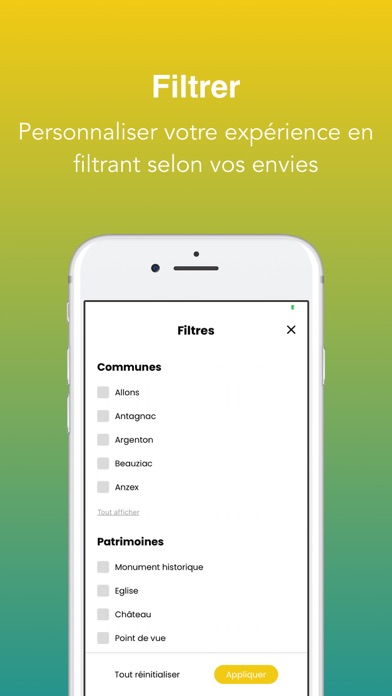 Escampette : guide touristique Screenshot