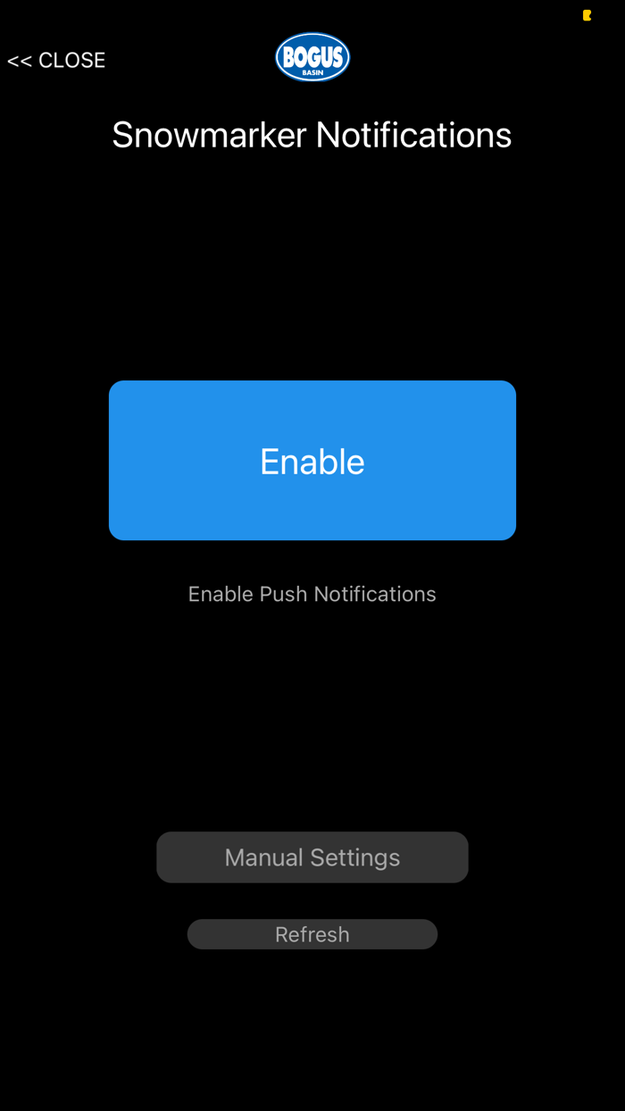 Bogus Basin Snowmarker App
