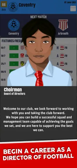 Game screenshot Club Soccer Director 2022 mod apk
