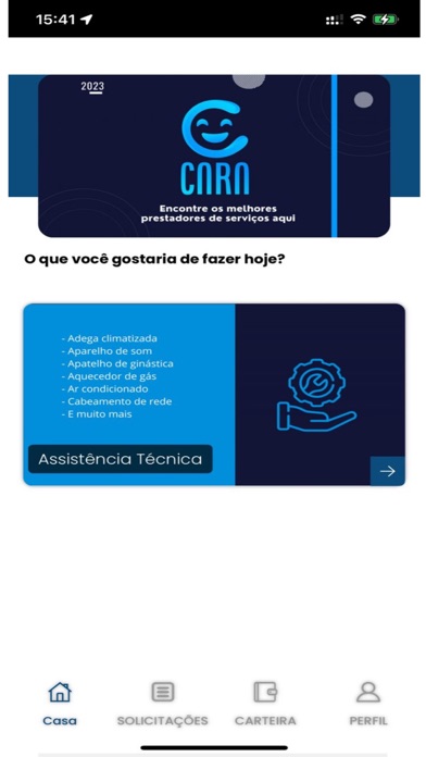 O Cara - Cliente Screenshot