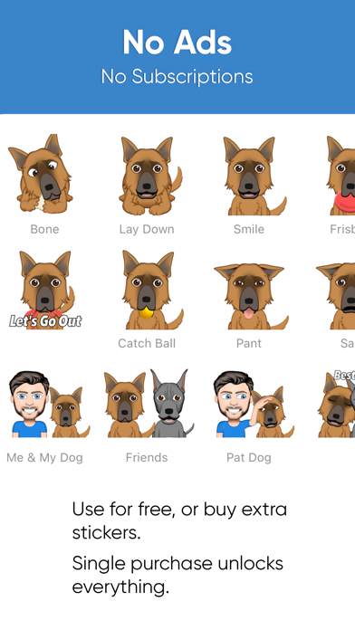 Dog Emoji Designer Screenshot