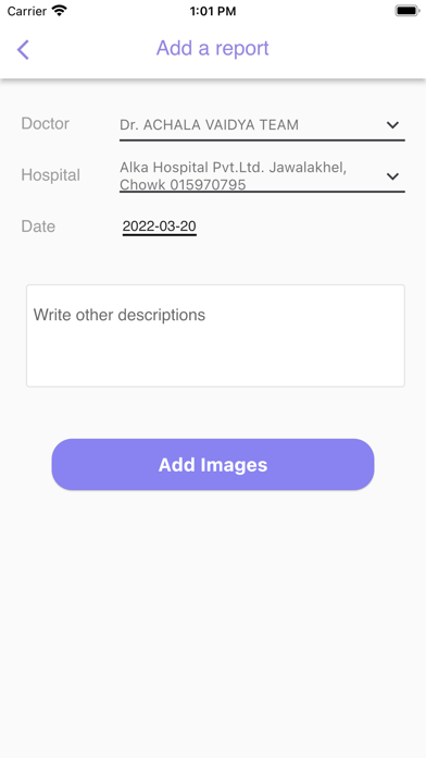 eClinic Nepal Screenshot