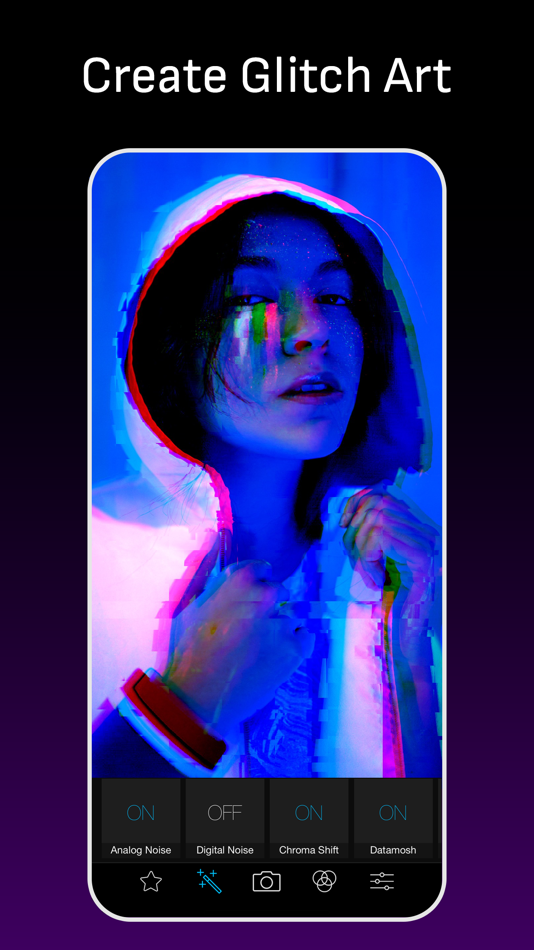 #3. Glitch Art Studio: Cam Effects (iOS) Przez: NET Sigma