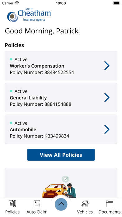Joel T. Cheatham Ins Online Screenshot
