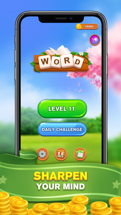 Word Garden：Swipe Casual game Screenshot
