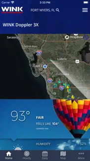 wink weather iphone screenshot 1