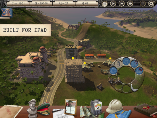 Tropico iPad app afbeelding 4