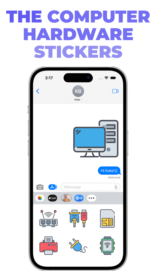 The Computer Hardware stickers (iOS) 由: TERA LTD, TOV